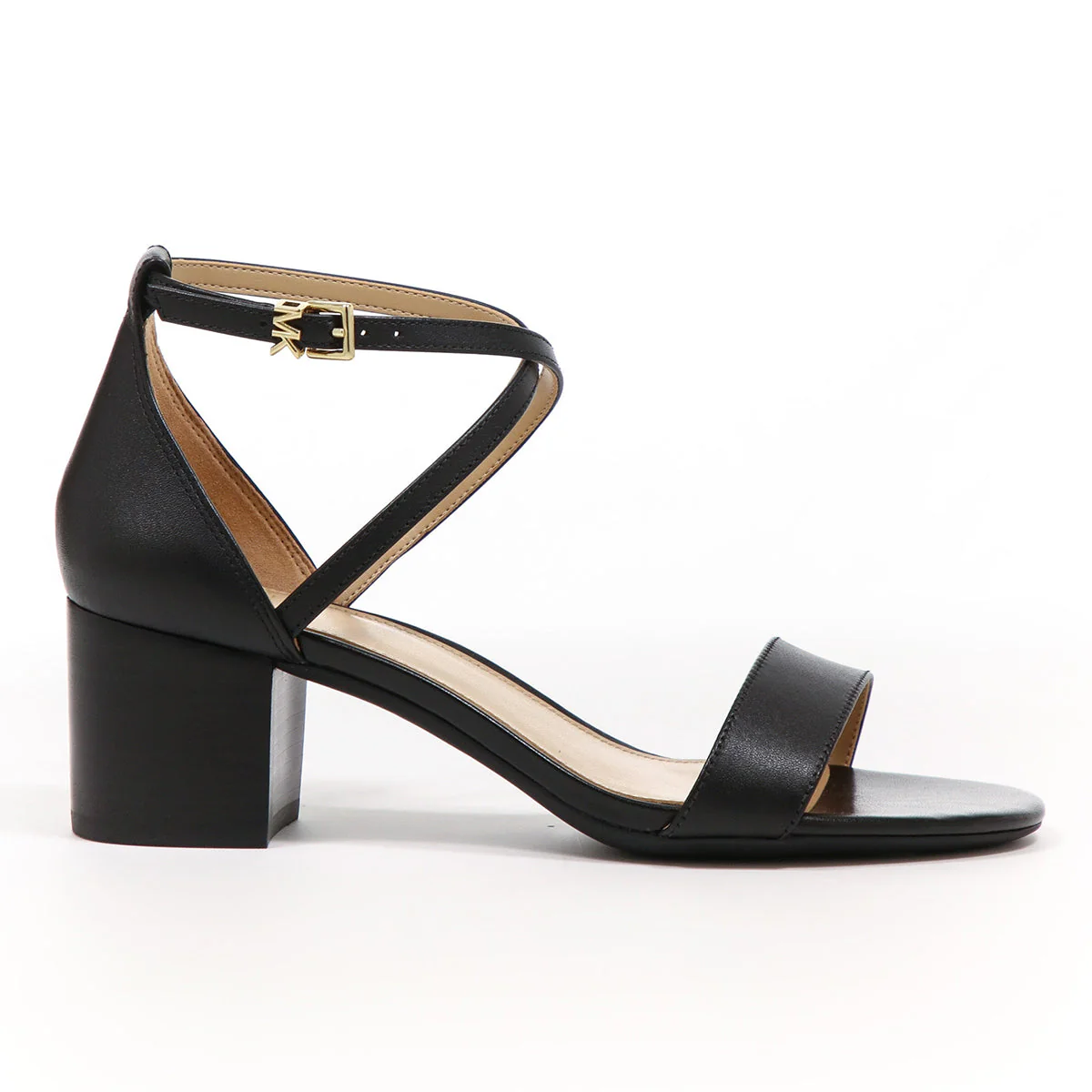 Michael Kors Serena Flex Leather Heeled Sandal - Image 3