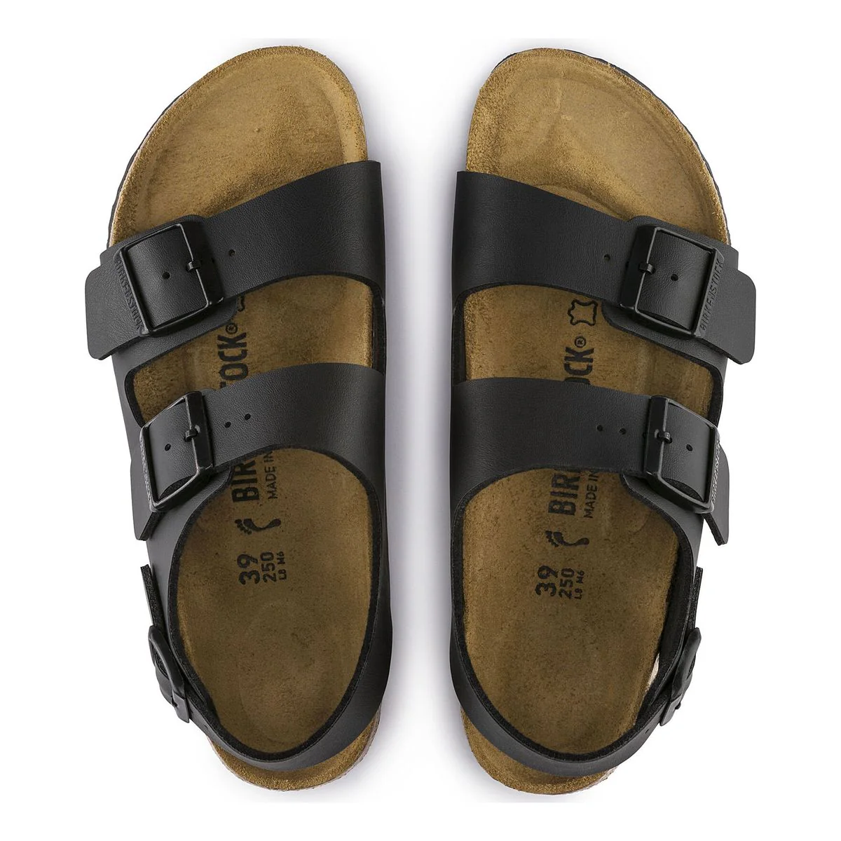 Birkenstock Milano Birko-Flor – Black - Image 3