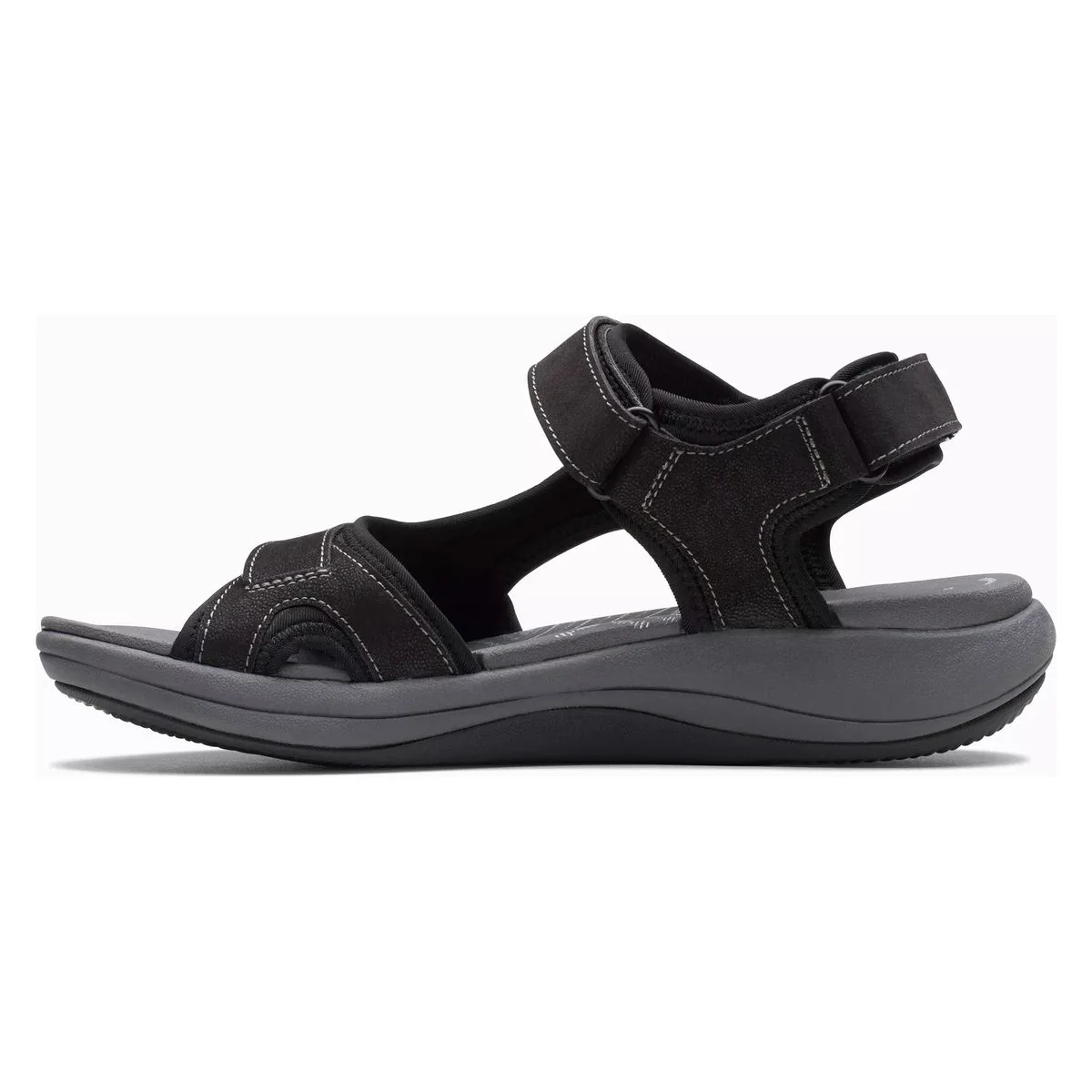 Clarks Mira Bay Women's Strap Sandal in Black - Image 3