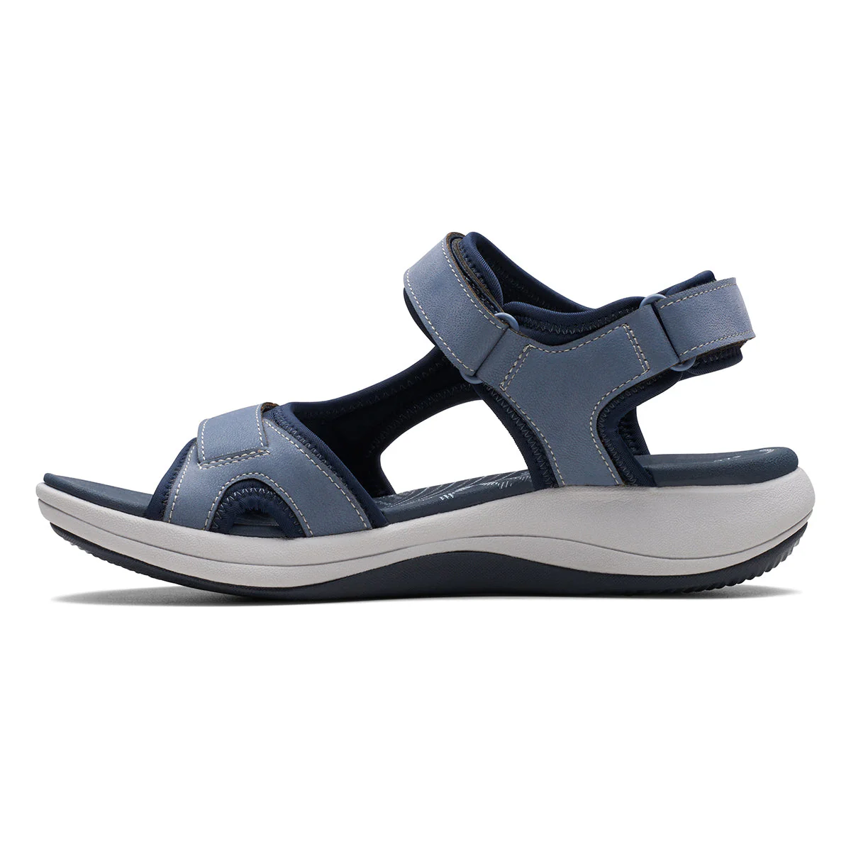 Clarks Mira Bay Women's Strappy Sandals in Denim Blue - Image 4