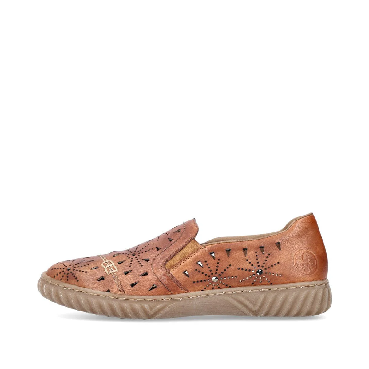 N0967 Brown Slip On Shoe - Image 2