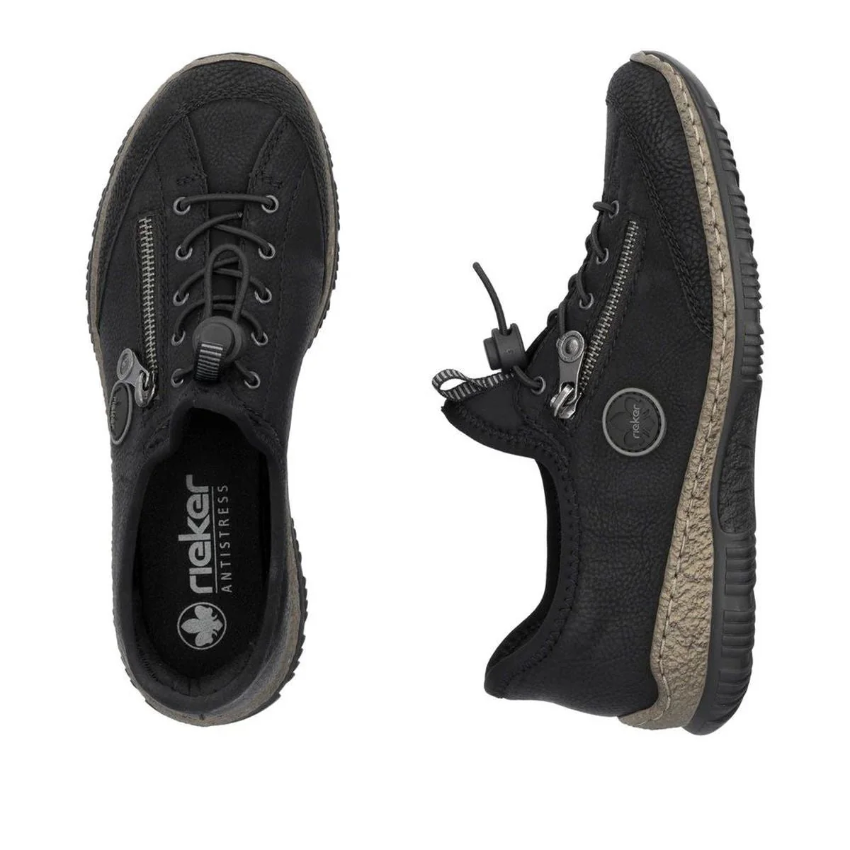 N3267 Ready to Go Sneaker in Black - Image 4