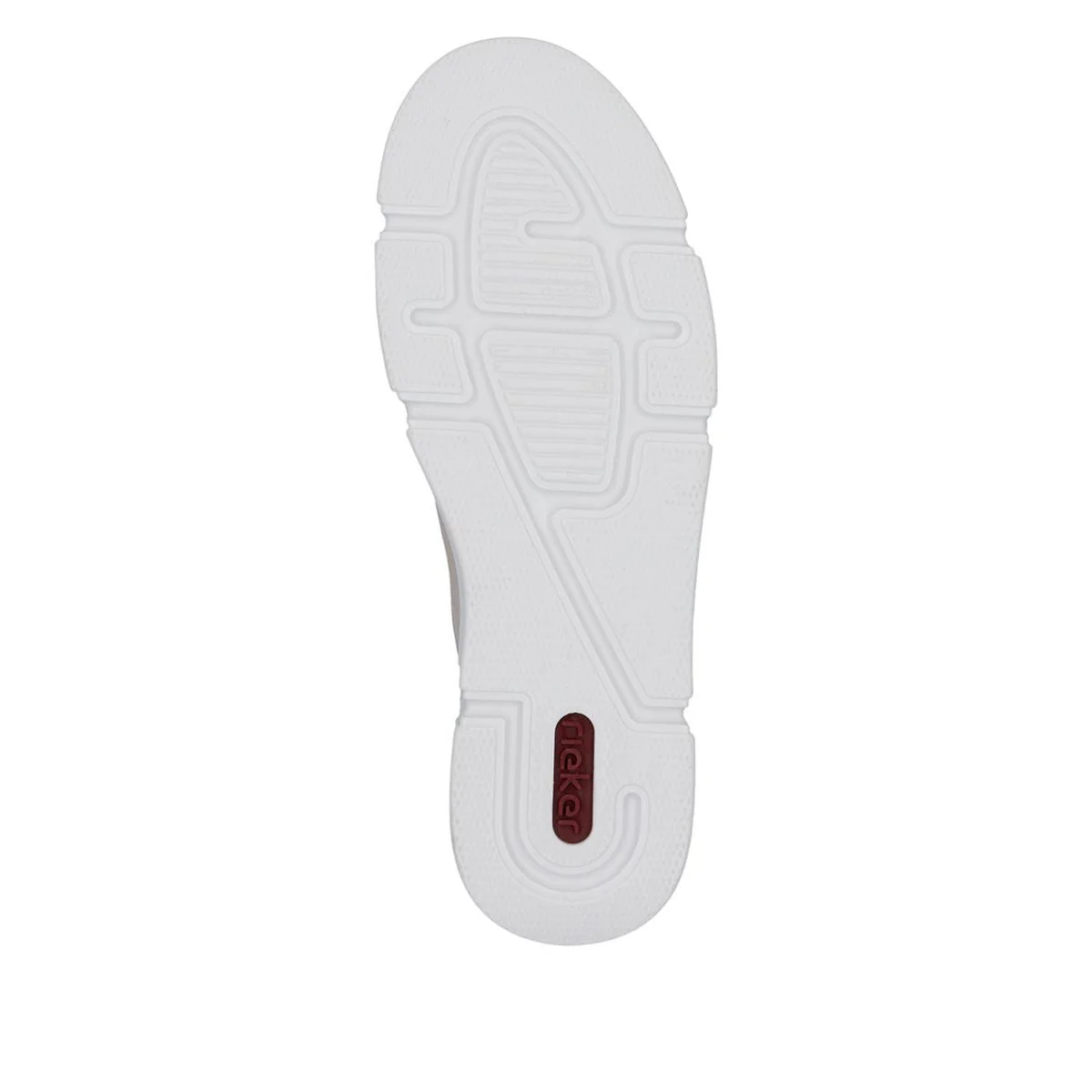 Rieker Women's N5917-90 Nanao Rosegold Zip Platform Sneakers - Image 4