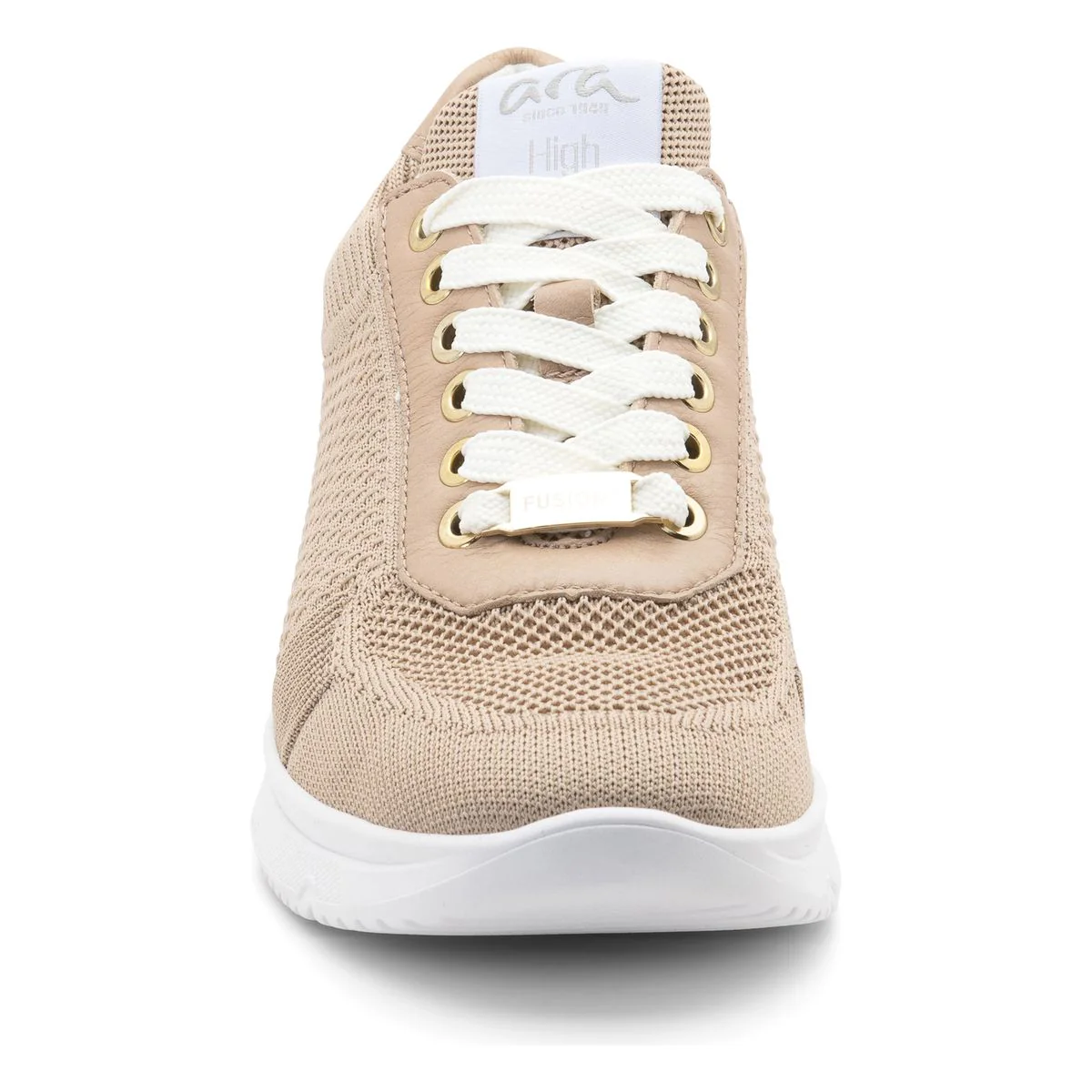 Ara Nassau II Women's Lace-Up Sneaker In Taupe - Image 4
