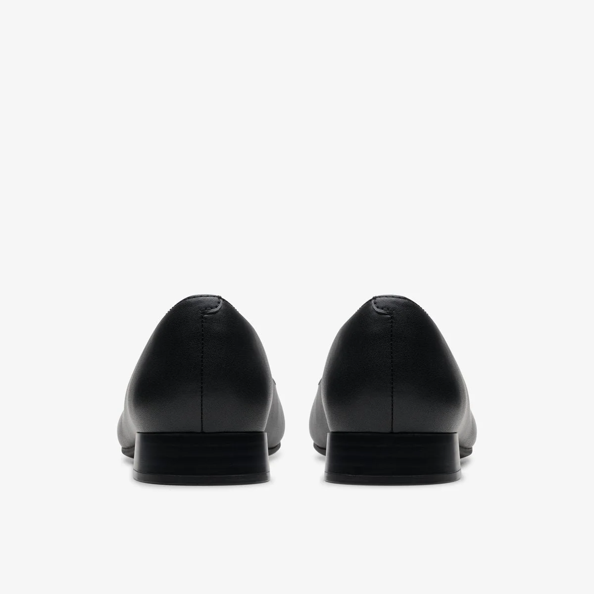 Clarks Natalyn Wish Plum Women's Leather Ballerina Flats in Black - Image 3
