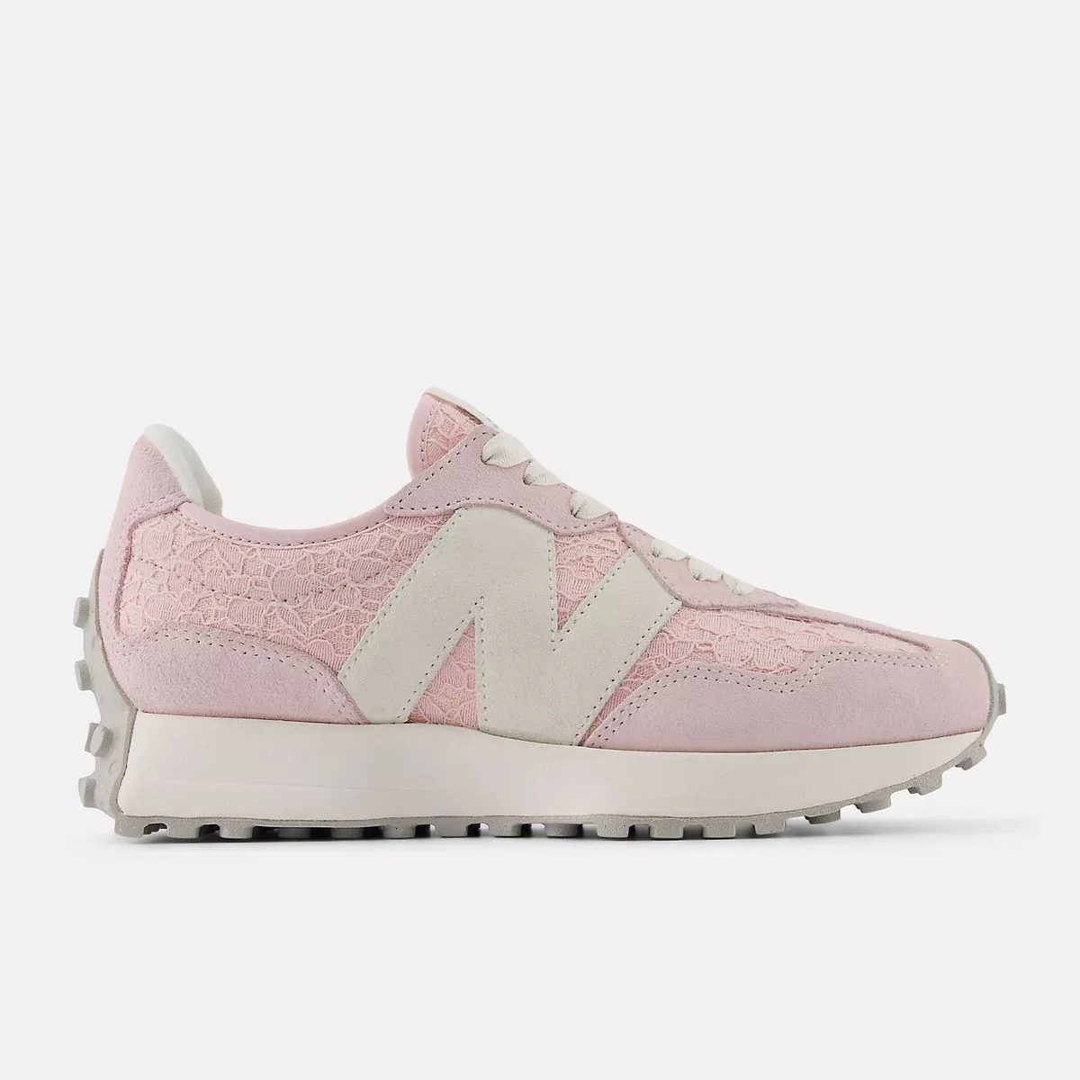 New Balance Women’s 327 Classic Retro Runner — Rose Sugar/Sea Salt - Image 2