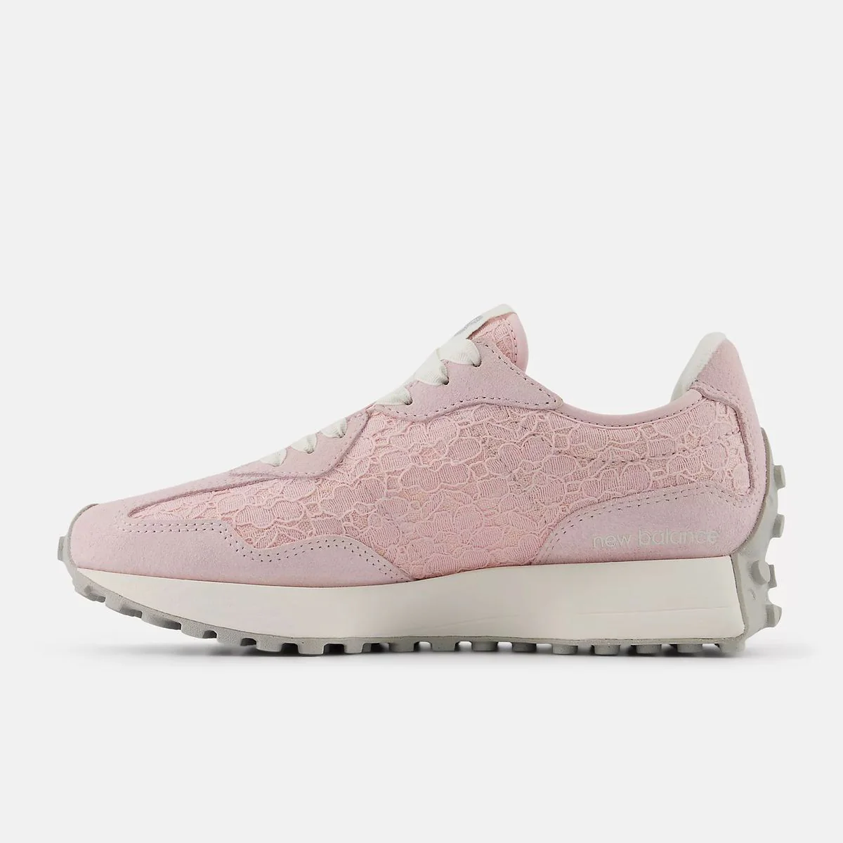 New Balance Women’s 327 Classic Retro Runner — Rose Sugar/Sea Salt - Image 3