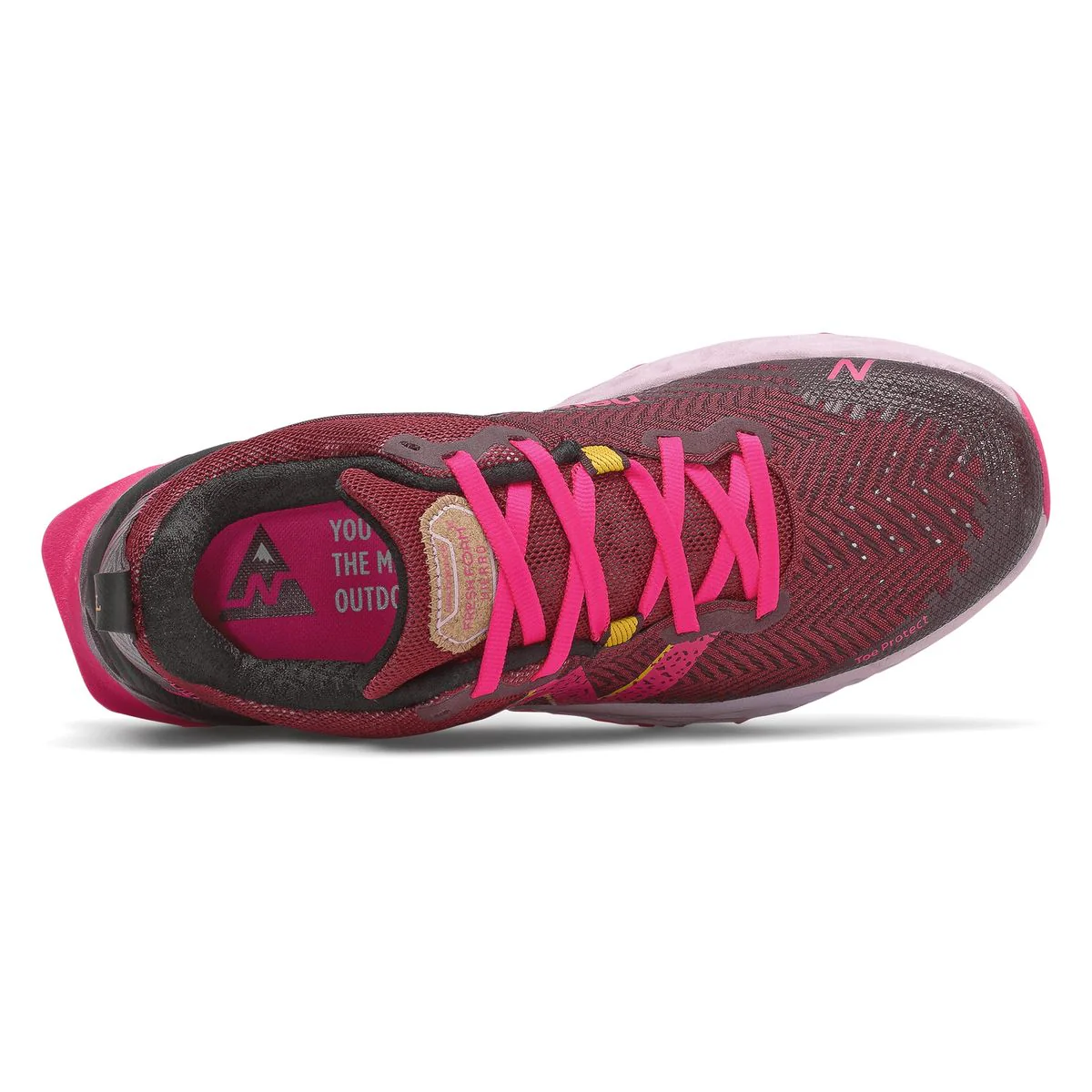 New Balance Fresh Foam Hierro V6 Women's Running Shoes in Pink - Image 3