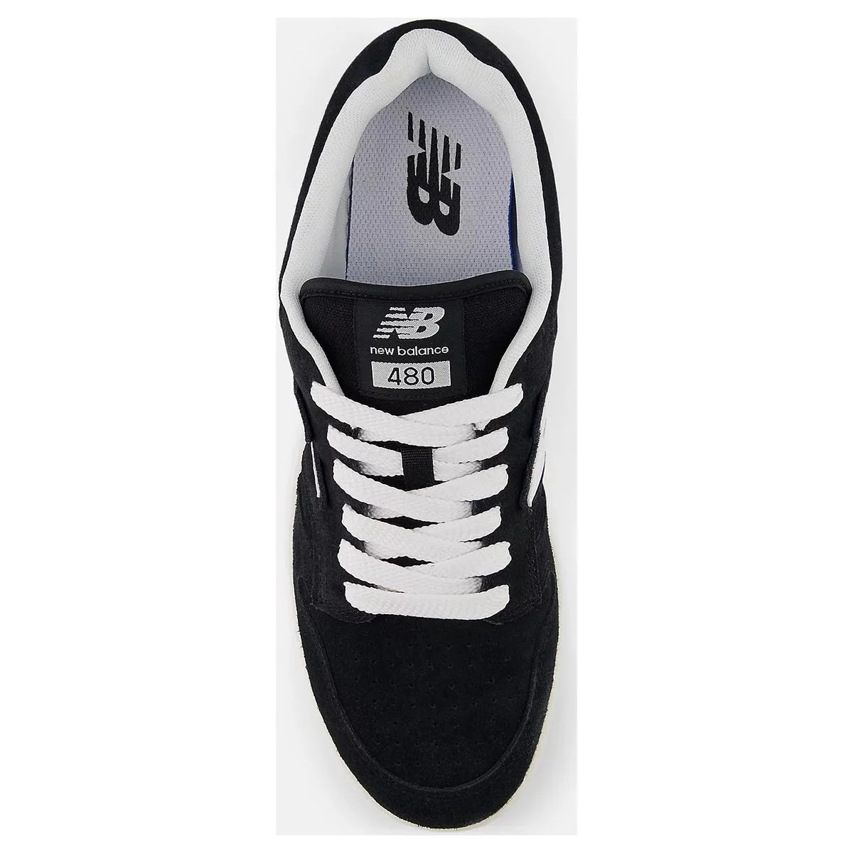 New Balance Men's 480 Retro Sneaker in Black - Image 4