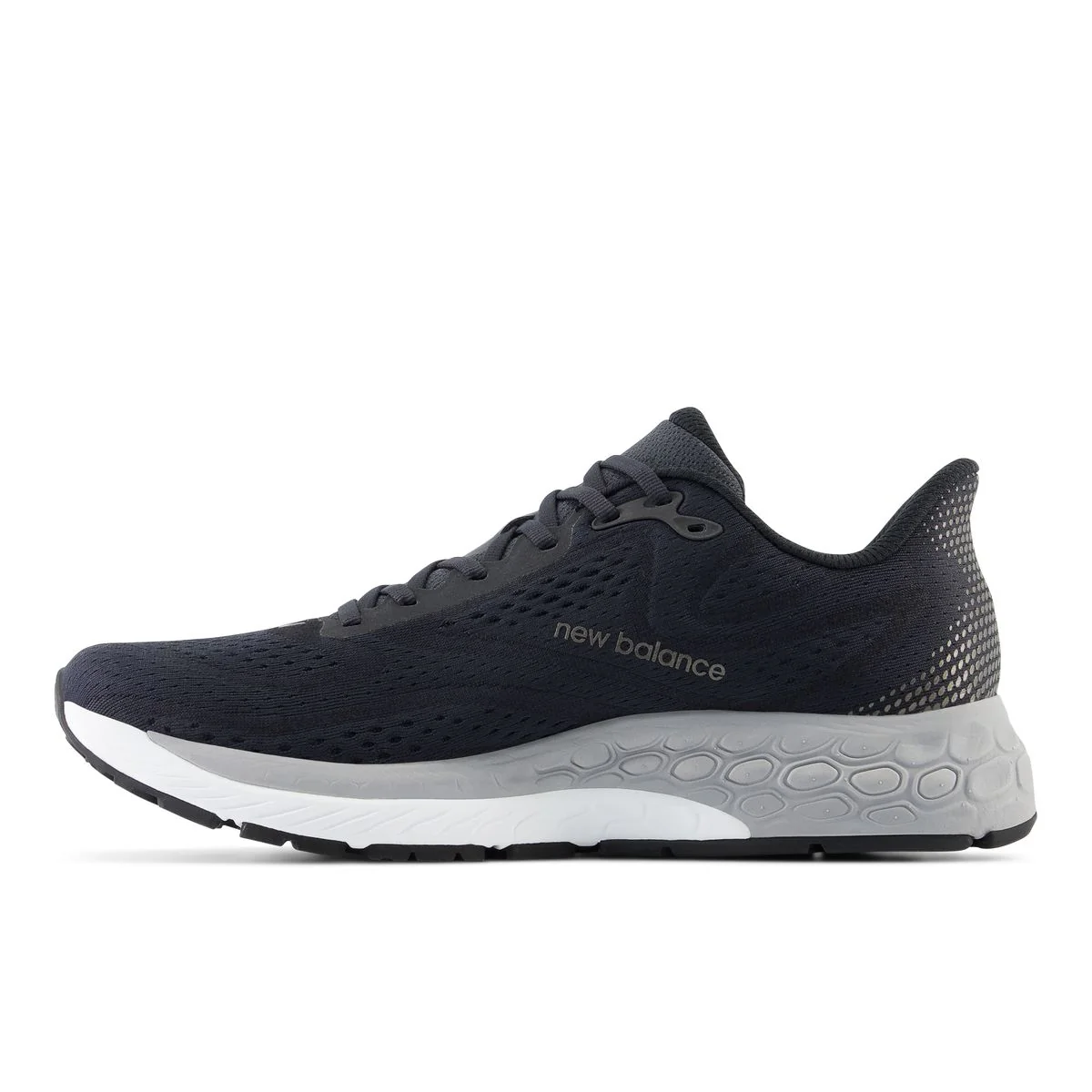 New Balance Men's Fresh Foam X 880K13 in Black Metallic/White - Image 2