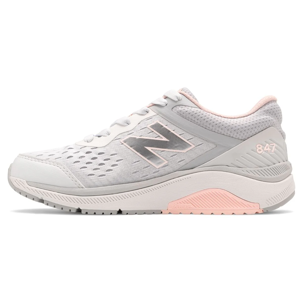 New Balance Women's 847LW4 in Grey Pink - Image 2