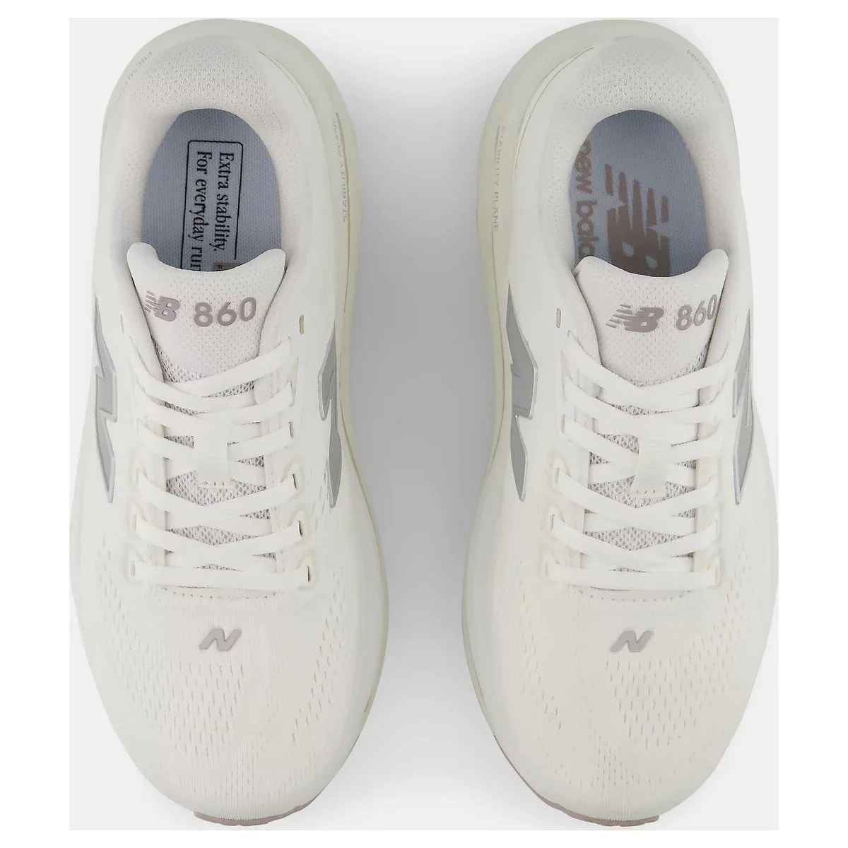New Balance Women's Fresh Foam X 860v15 in White Silver - Image 4