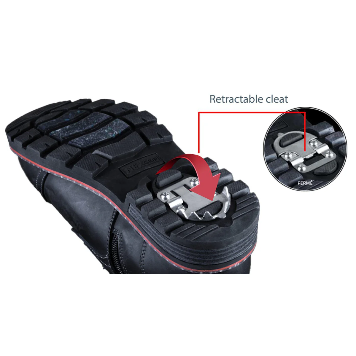 NEXGRIP Meli Women's Waterproof Winter Boot in Black - Image 3