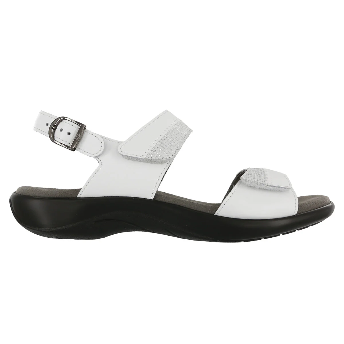 SAS Nudu Women's Heel Strap Sandal in White - Image 3