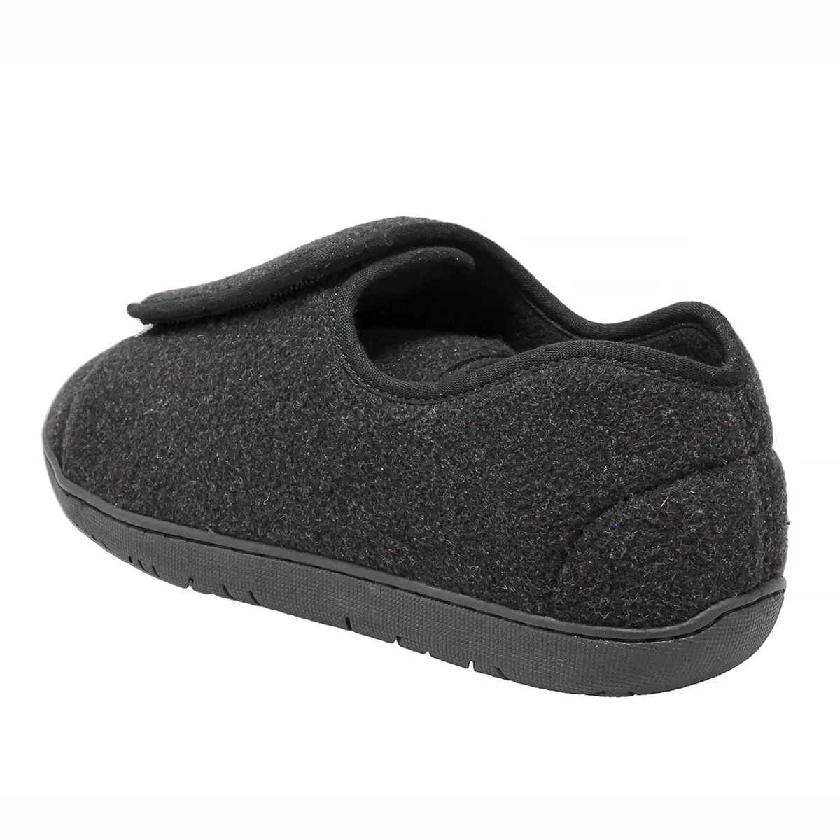 Nurse 2 Black Wool Women's Slippers - Image 4