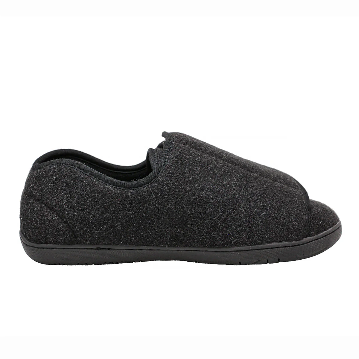 Nurse 2 Black Wool Women's Slippers - Image 5