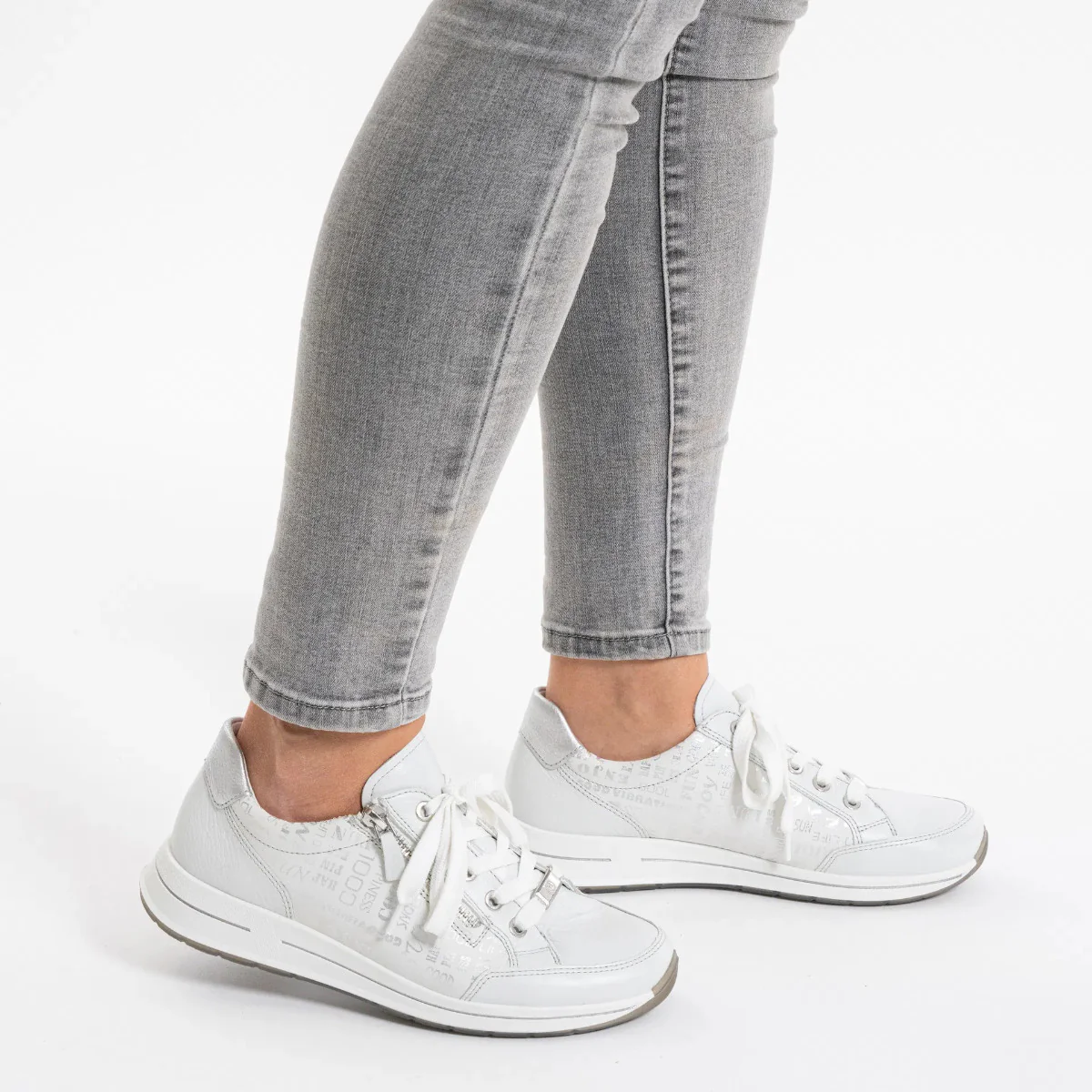 Ara Oleanna Women's Side Zip Sneaker - Image 9
