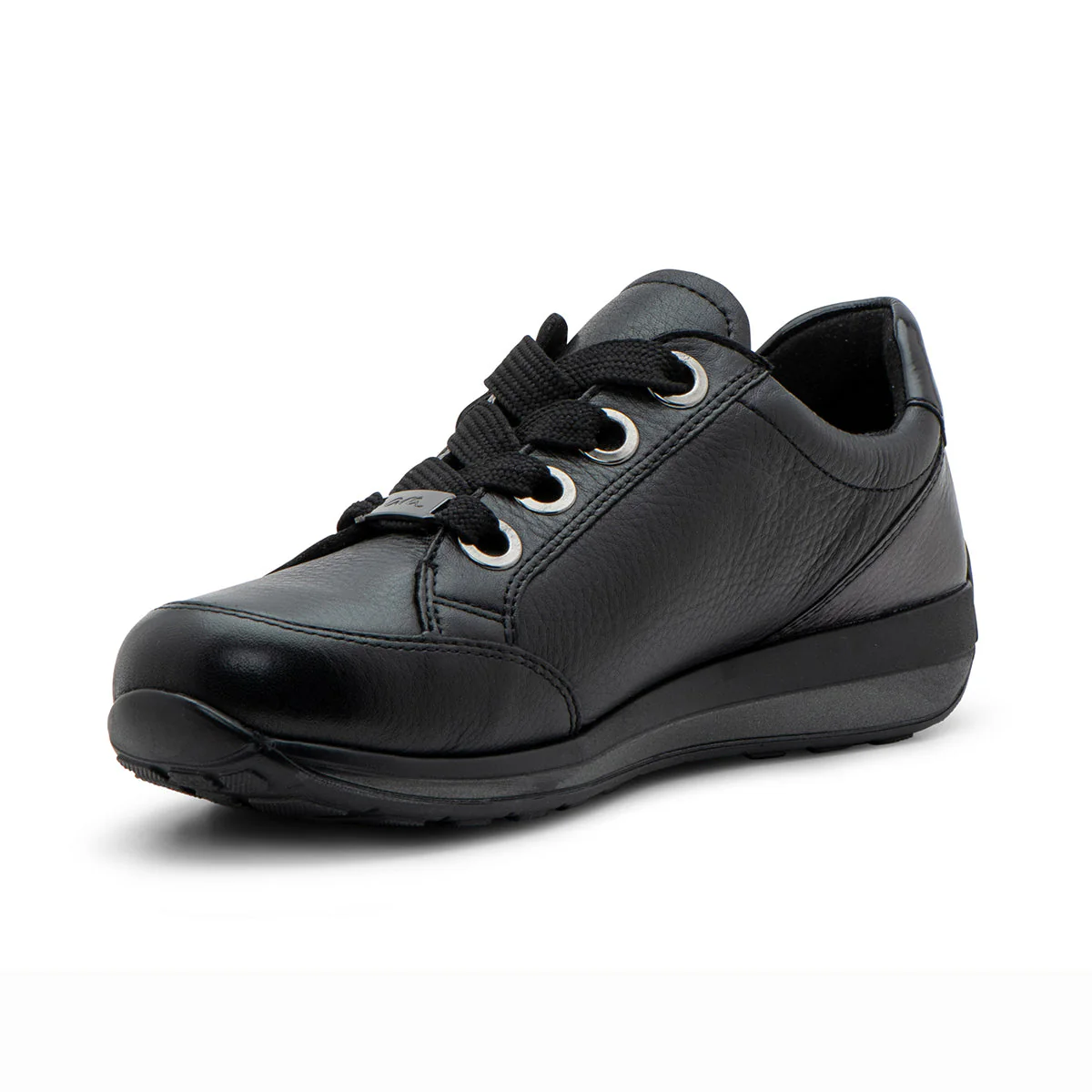 Ara Ollie Women's Zip Sneaker In Black - Image 2