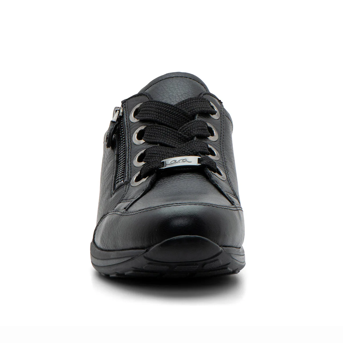 Ara Ollie Women's Zip Sneaker In Black - Image 9