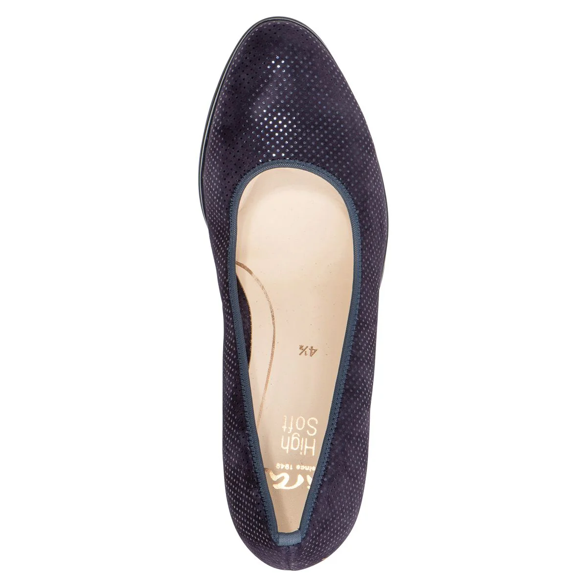 Ara 13436-82 Ophelia Women's Pump Blue - Image 3