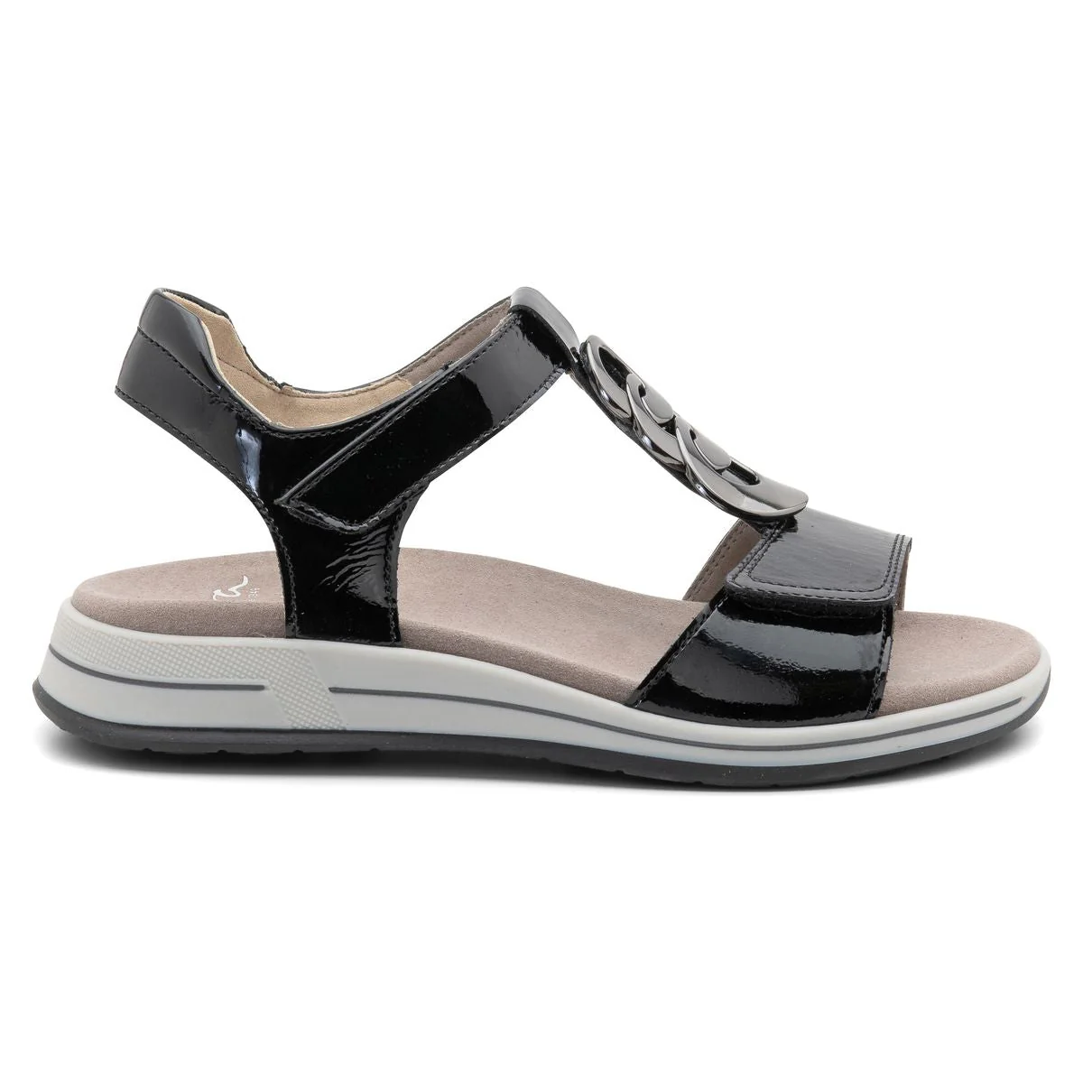 Ara Oregon Women's Sandals In Black - Image 2