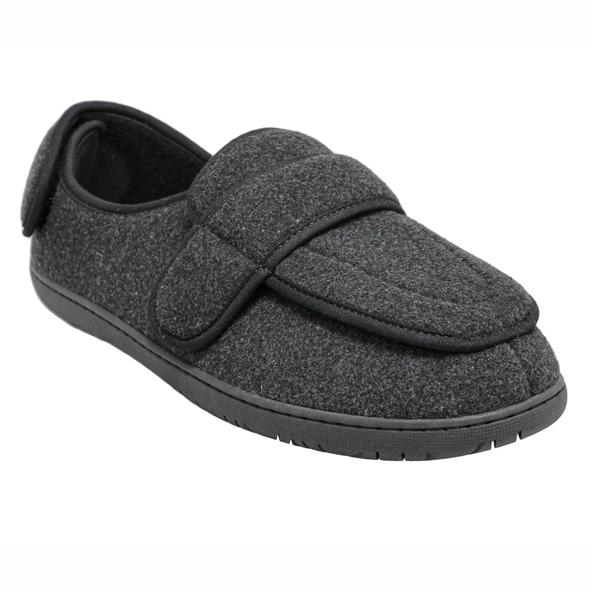 Physician L2 Black Wool Men's Slippers