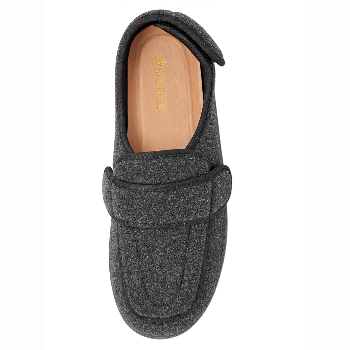 Physician L2 Black Wool Men's Slippers - Image 2