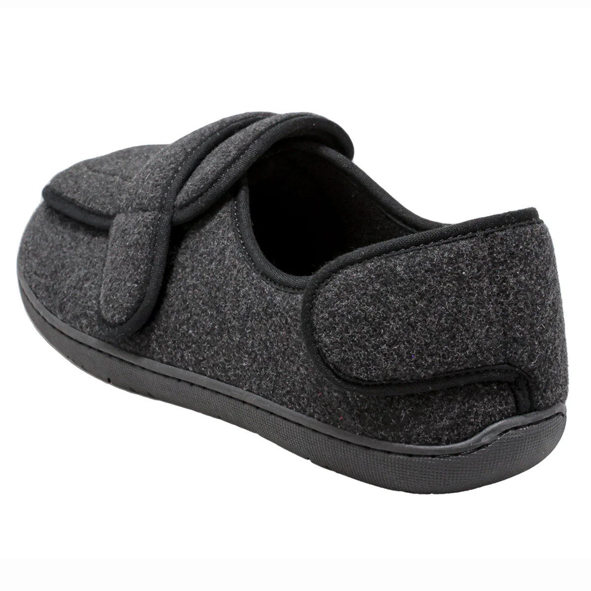 Physician L2 Black Wool Men's Slippers - Image 4