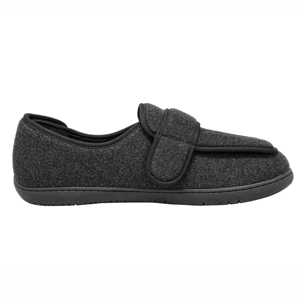 Physician L2 Black Wool Men's Slippers - Image 5