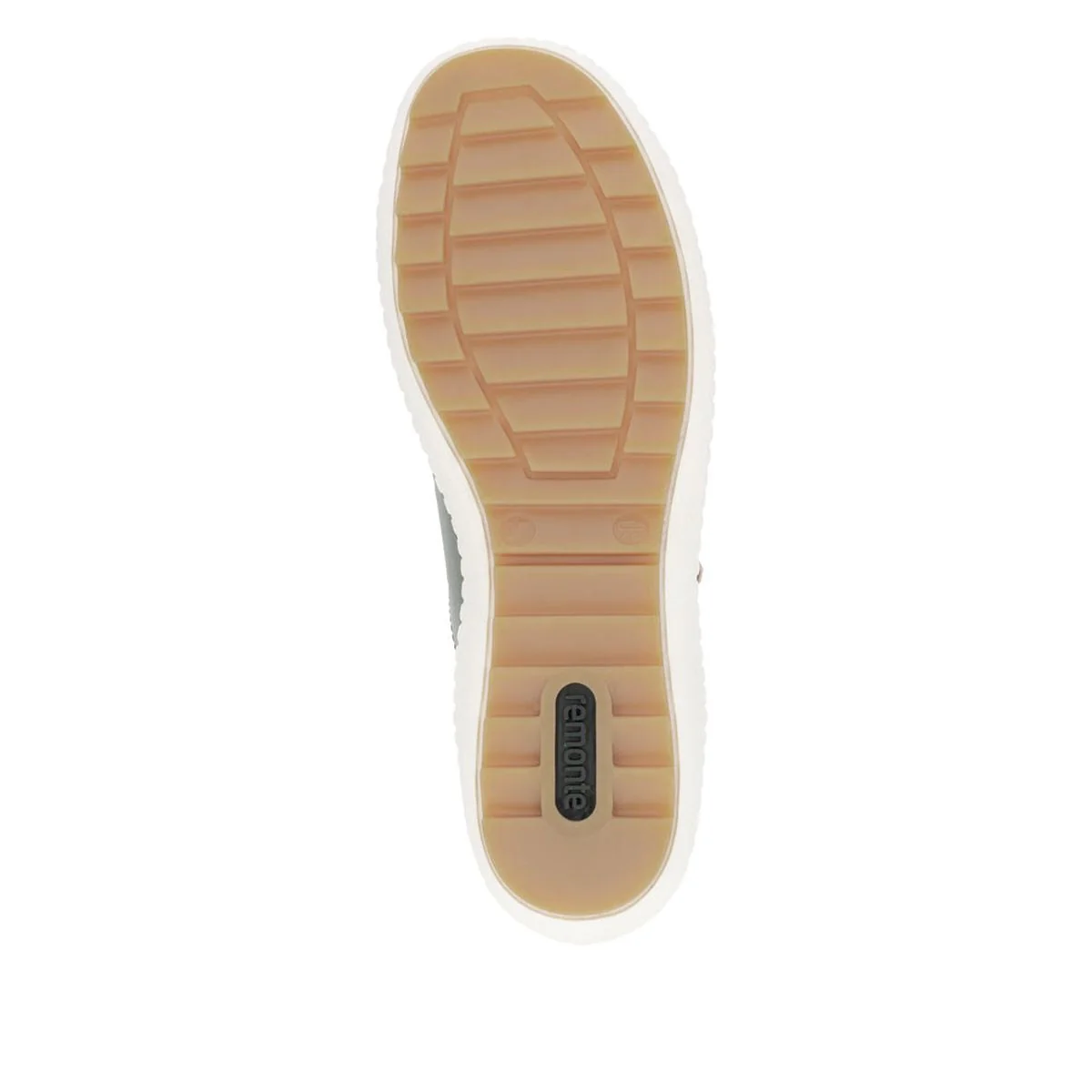 Remonte R1432 Women's Lace Up Shoe in Green - Image 4