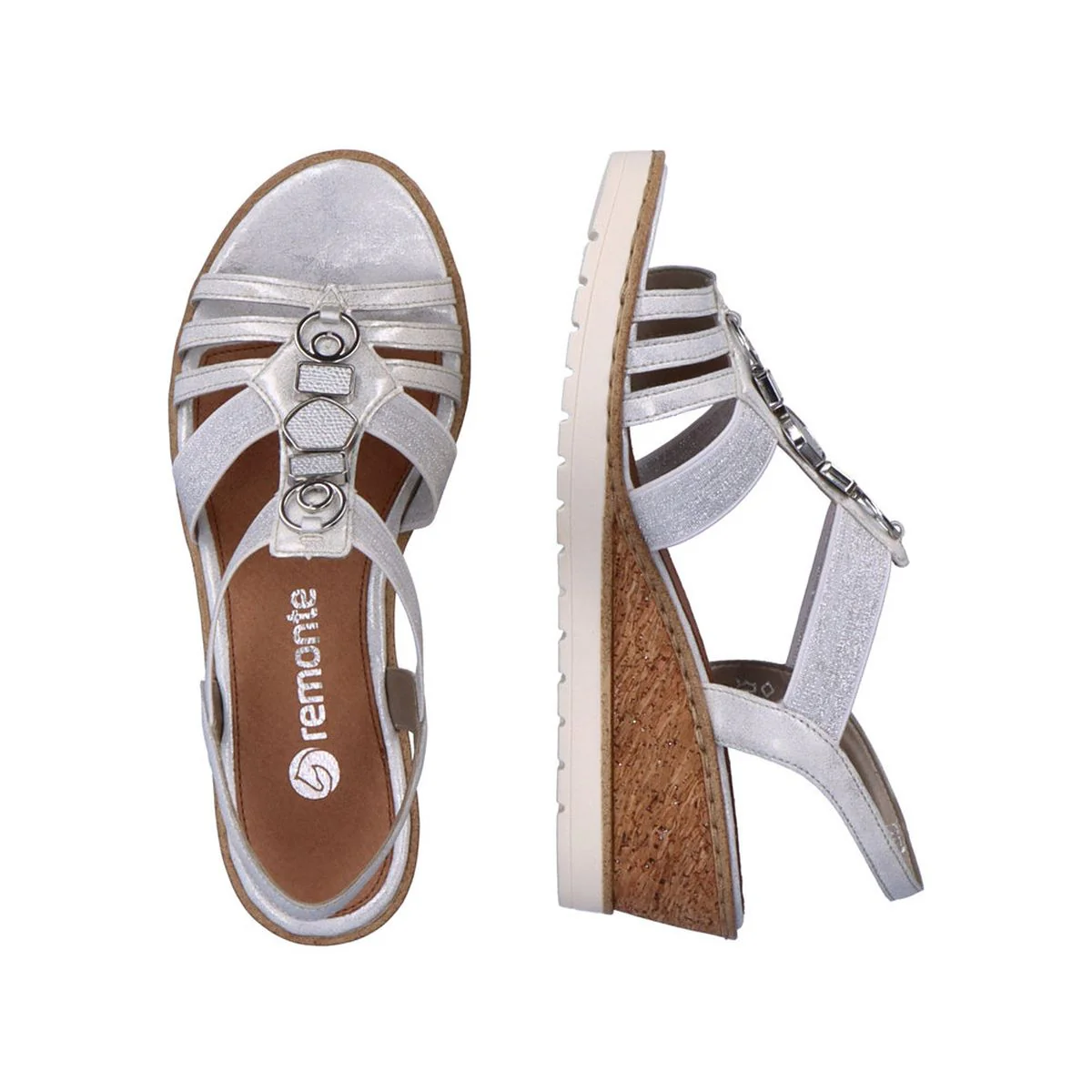 Remonte R6264 Women's Wedge Sandals - Image 5