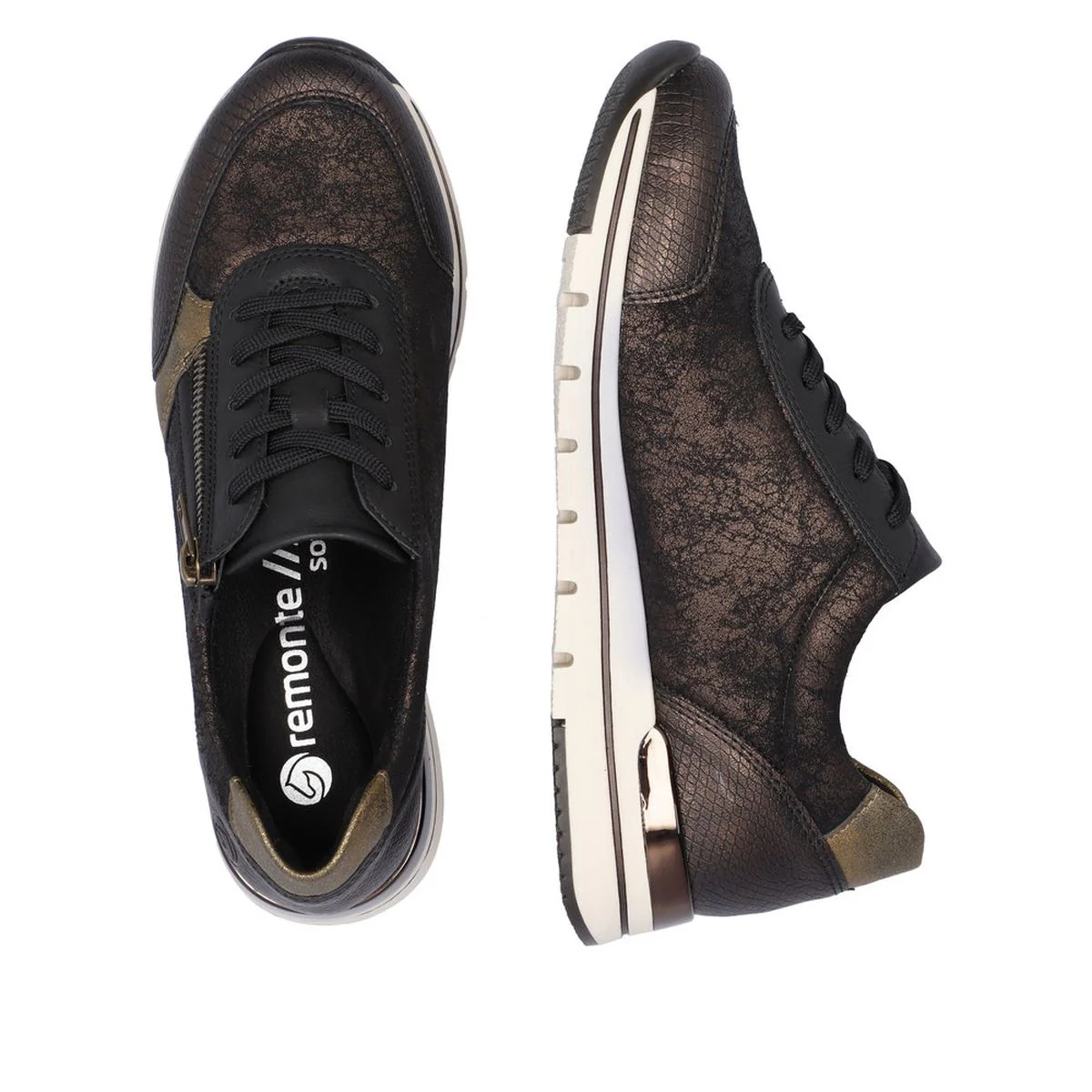 Remonte R6700 Women's Zip Sneaker - Image 5
