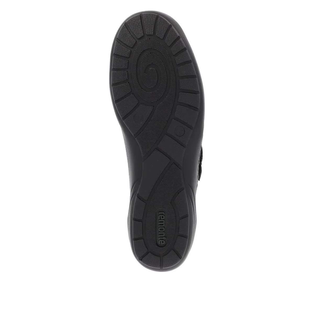 Remonte R7600 Women's Slip On Shoe in Black - Image 6