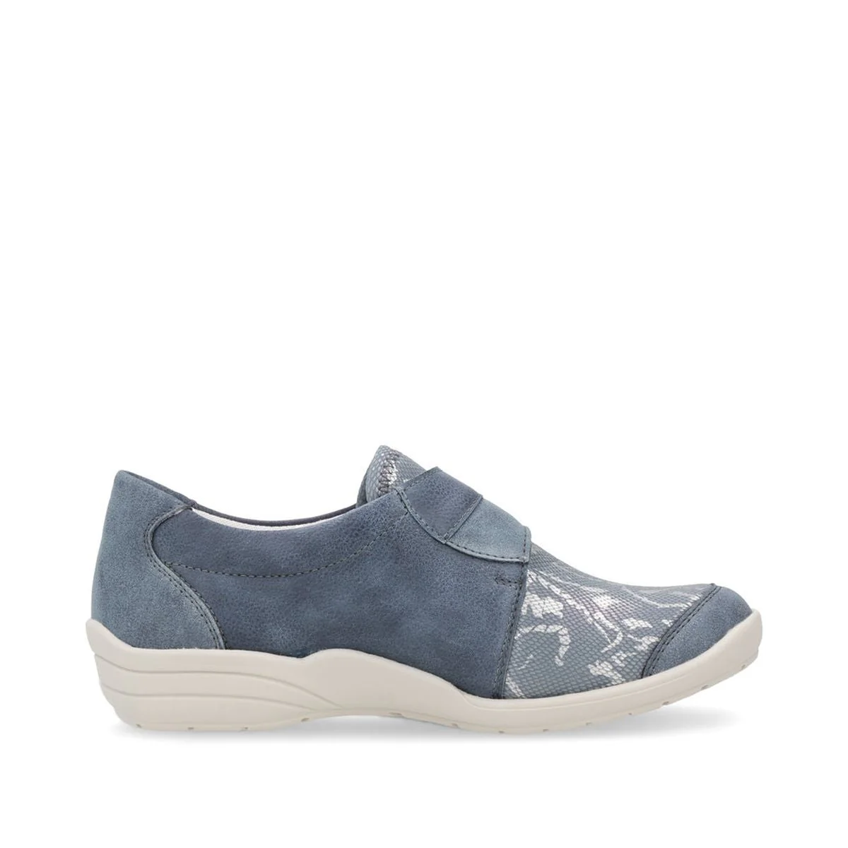 Remonte R7600 Women's Slip On Shoe in Blue - Image 2