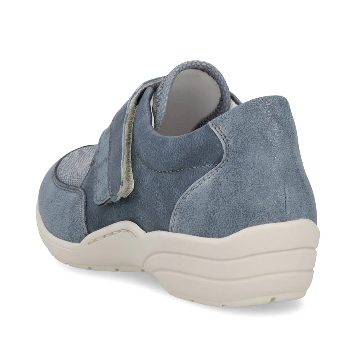 Remonte R7600 Women's Slip On Shoe in Blue - Image 3