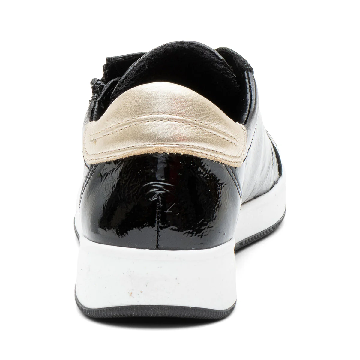 Ara Rei-Low Women's Zip Sneaker in Black - Image 5