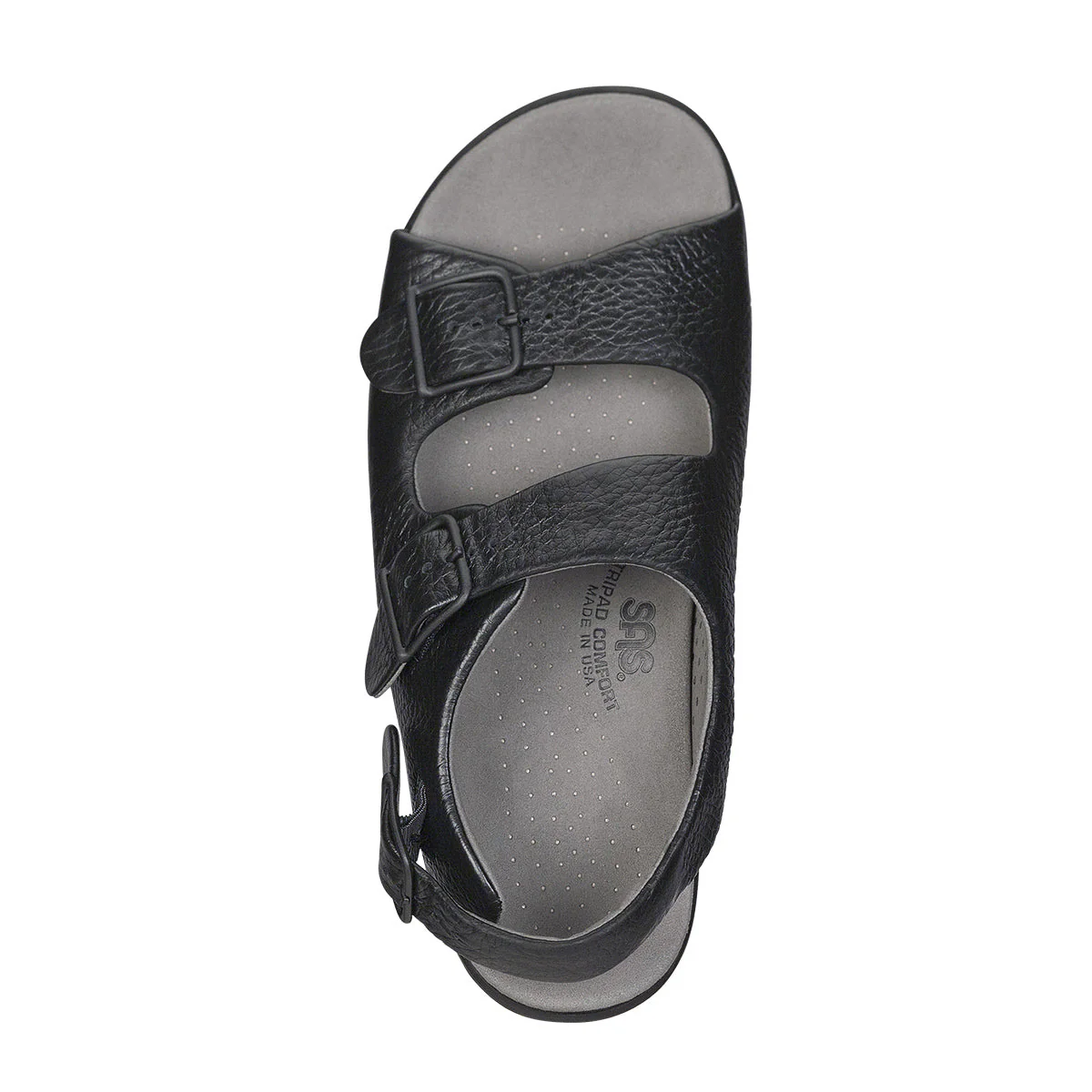 SAS Relaxed Women's Heel Strap Sandal in Black - Image 4