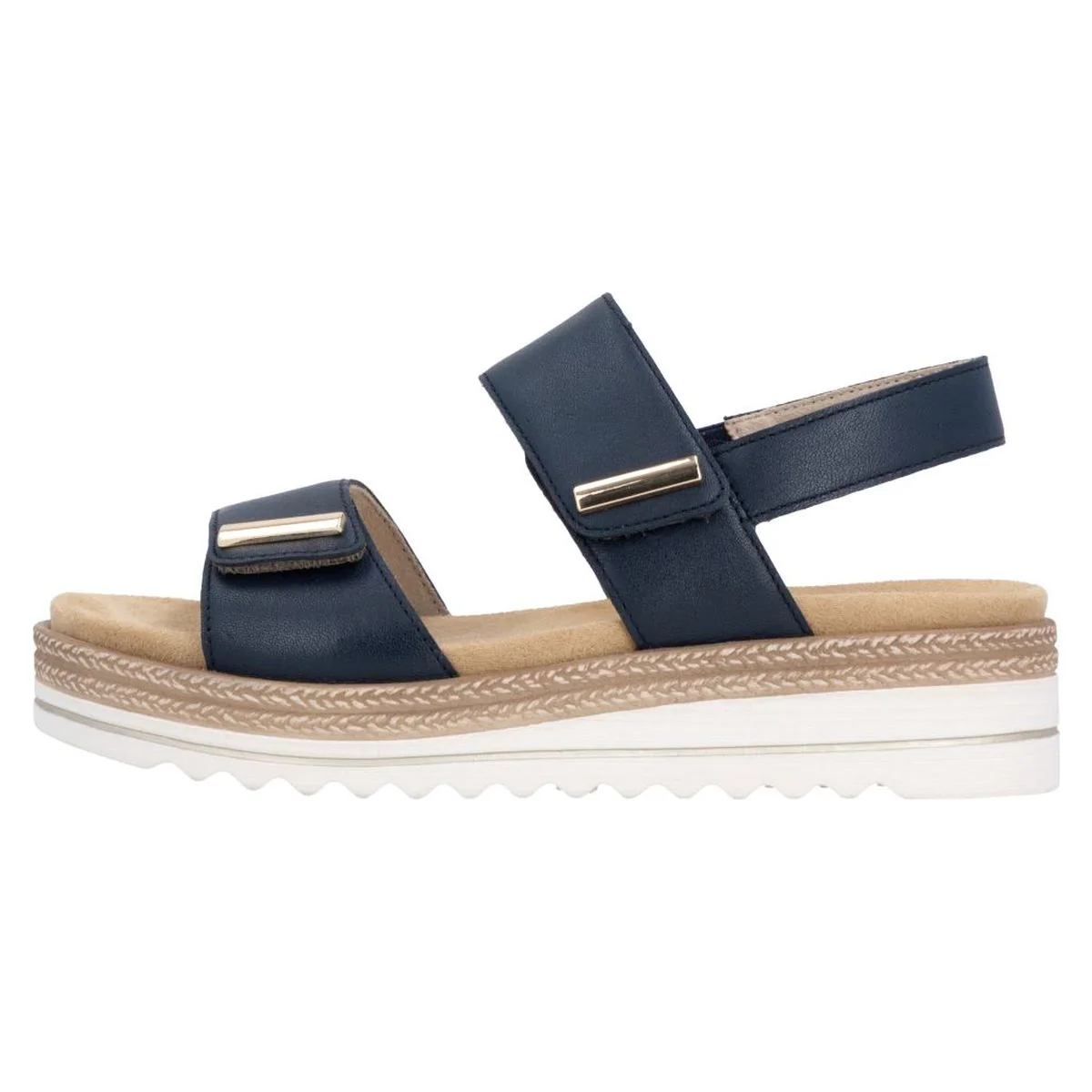 Remonte D0Q59 Women's Sandals in Blue - Image 2