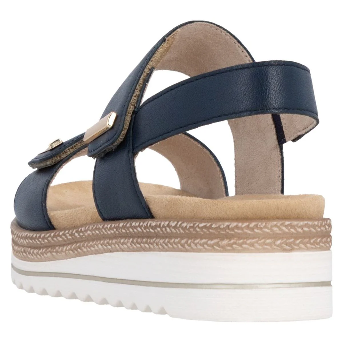 Remonte D0Q59 Women's Sandals in Blue - Image 3