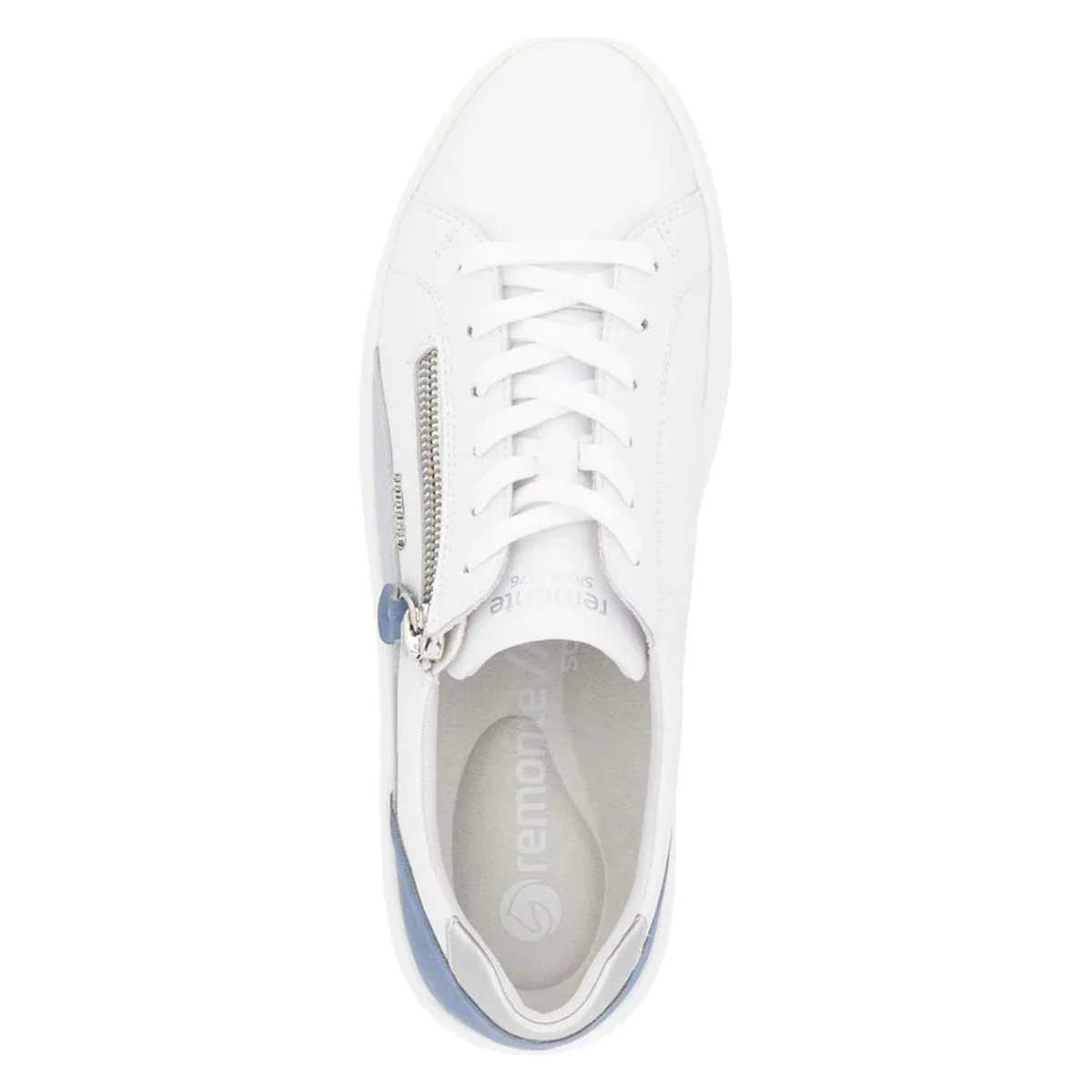 Remonte D1C01 Women's Real Leather Shoes in Blue - Image 4