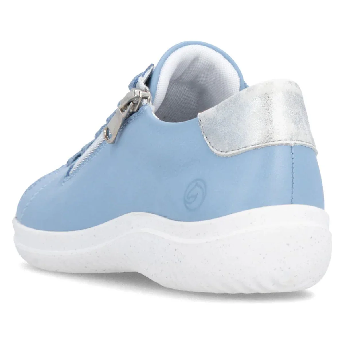 Remonte D1E03 Women's Lace Up Shoes in Blue Ice - Image 3