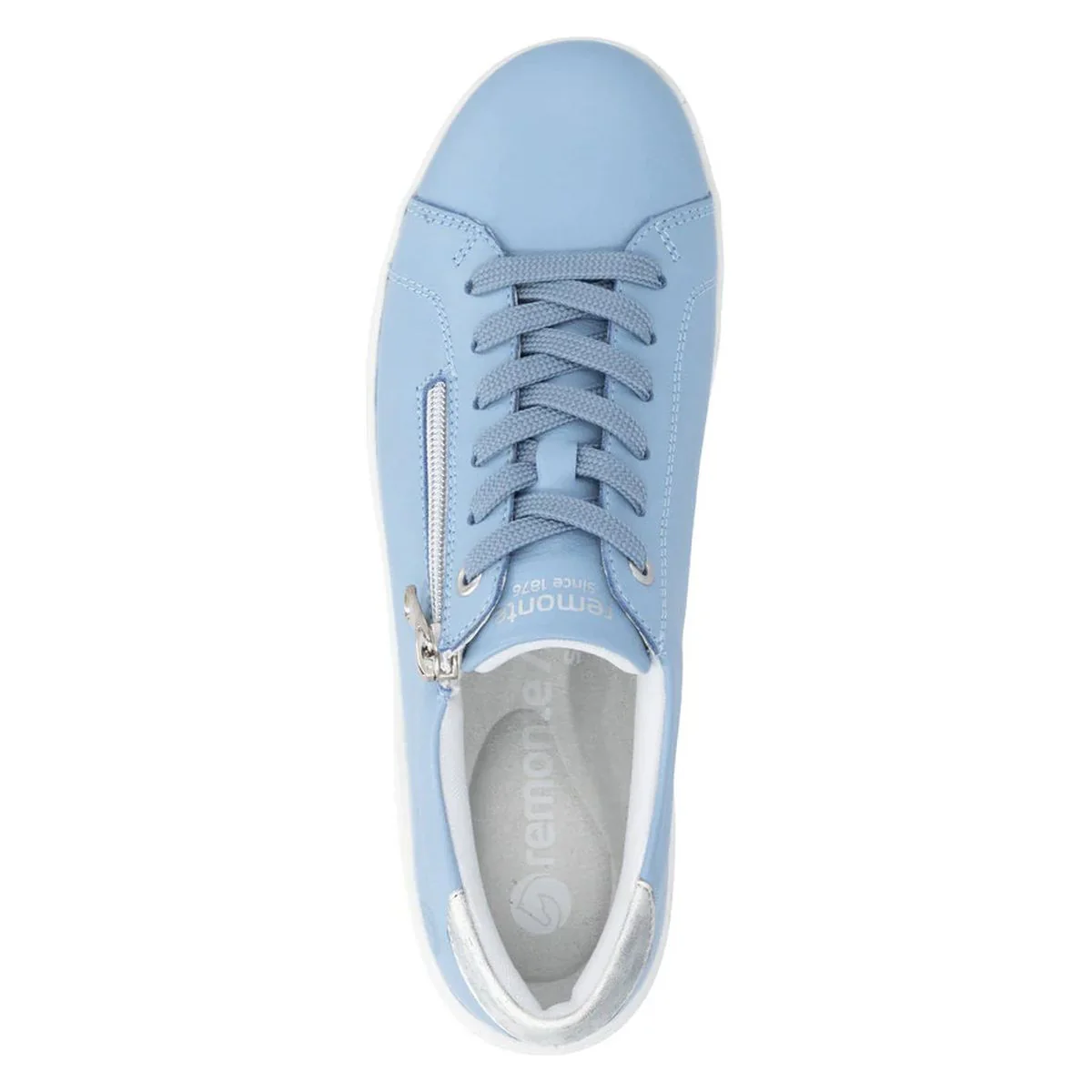 Remonte D1E03 Women's Lace Up Shoes in Blue Ice - Image 4