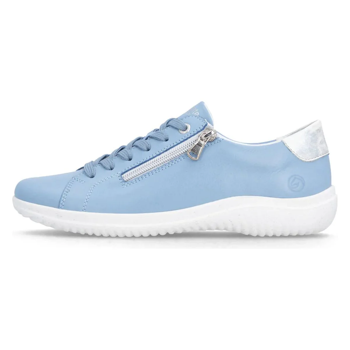 Remonte D1E03 Women's Lace Up Shoes in Blue Ice - Image 5