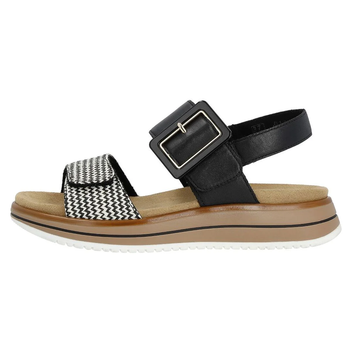 Remonte D1J53 Women's Sandals in Black - Image 2