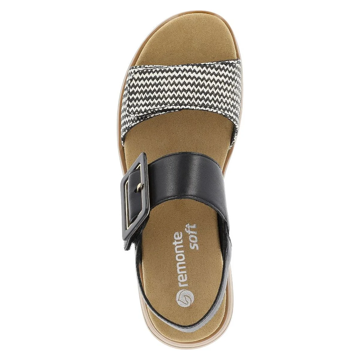 Remonte D1J53 Women's Sandals in Black - Image 6