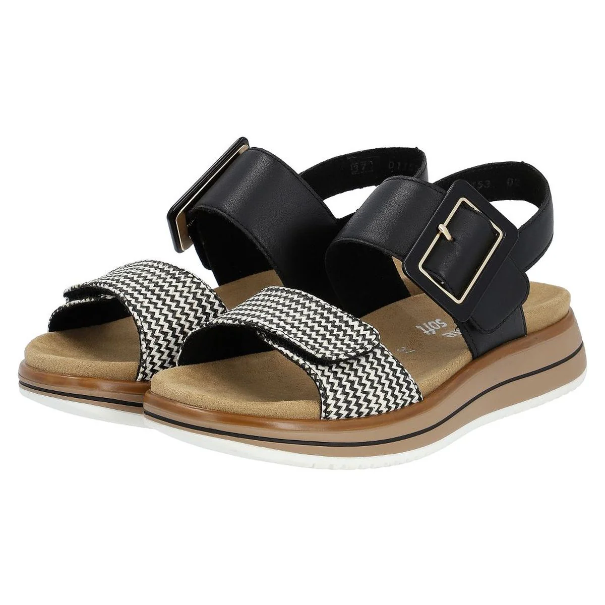 Remonte D1J53 Women's Sandals in Black - Image 9