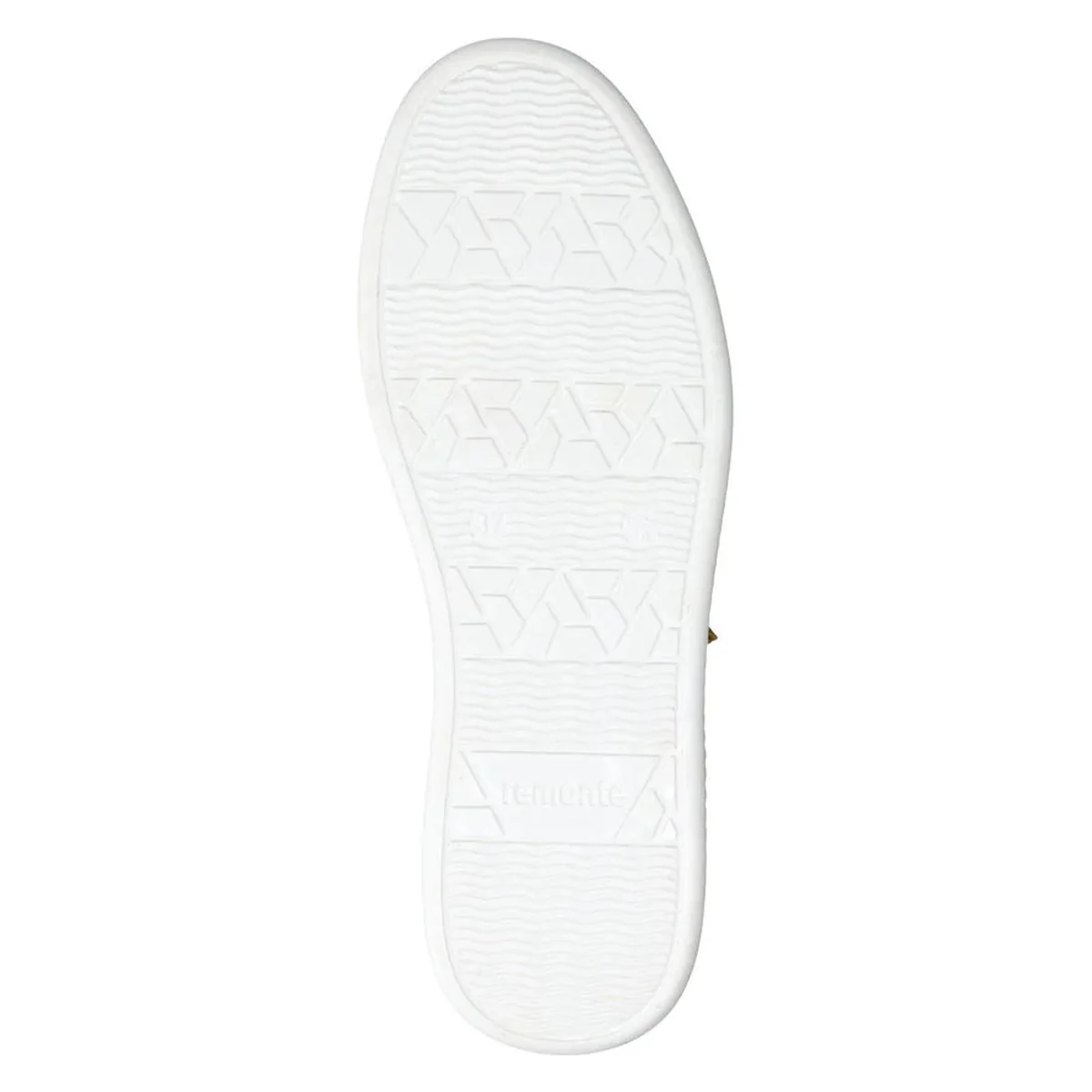 Remonte D2E03 Women's Side Zip Sneaker in White - Image 7