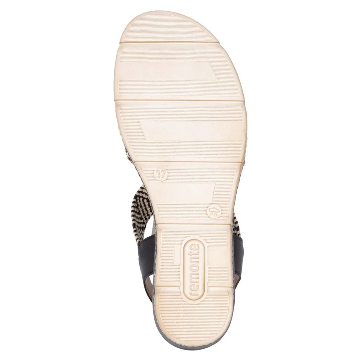 Remonte D2L54 Women's Sandals in Black - Image 7