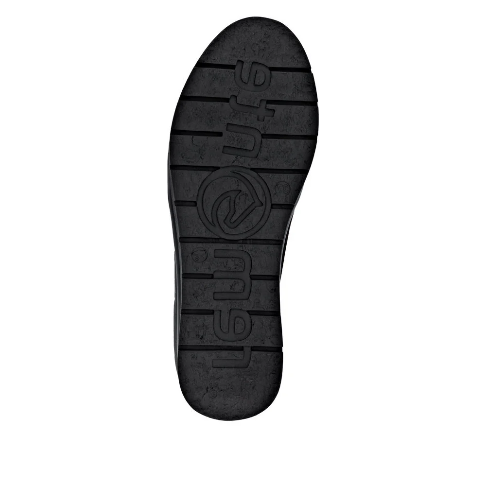 Remonte R0701 Women's Side Zip Sneakers in Black - Image 7