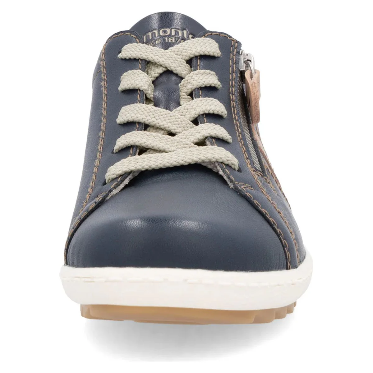 Remonte R1432 Women's Lace Up Shoe in Blue - Image 6